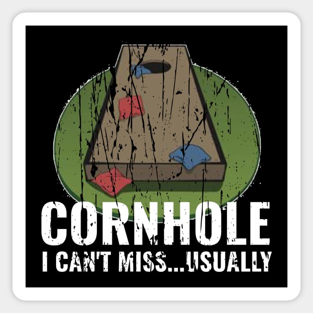 CORNHOLE Sticker by Cult Classics